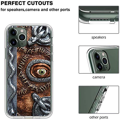 Flash Mink Phone Case Compatible With Iphone 11 Pro Max Case Transparent Soft Tpu Flexible Case Hocus Horror Spell Book Hallowee