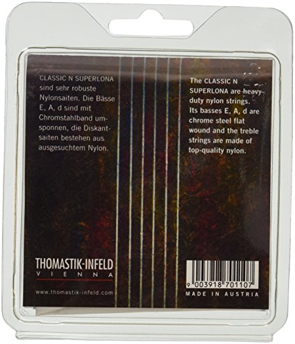 Thomastik Infeld Cf127 Classical Guitar Strings: Classic N Series 6 String Set Strings E, B, G, D, A, E Set