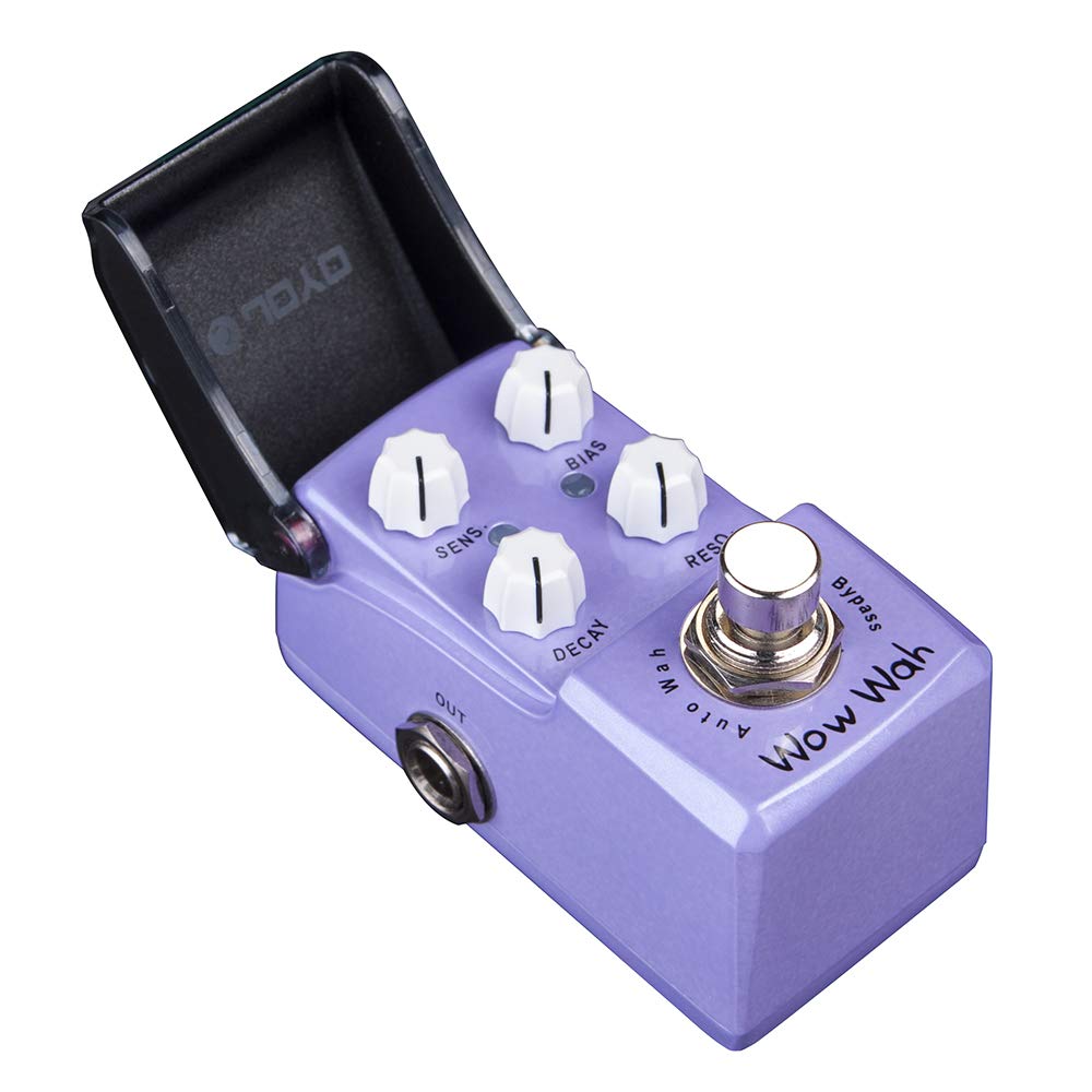 Joyo Auto Wah Mini Pedal For Electric Guitar Effect - True Bypass Ironman Series (Wow Wah Jf-322)