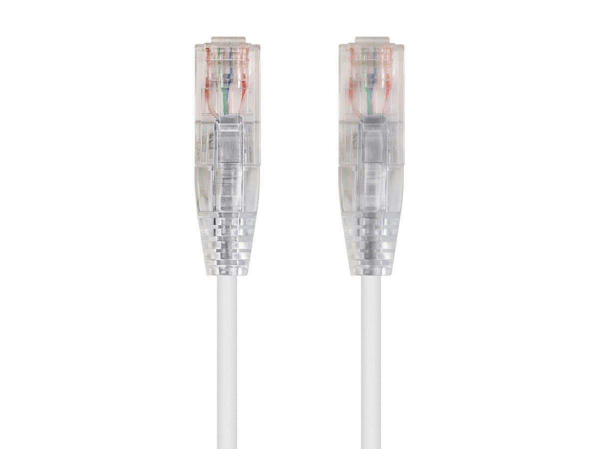 Slimrun  Cat6 Utp Cable-2Ft White