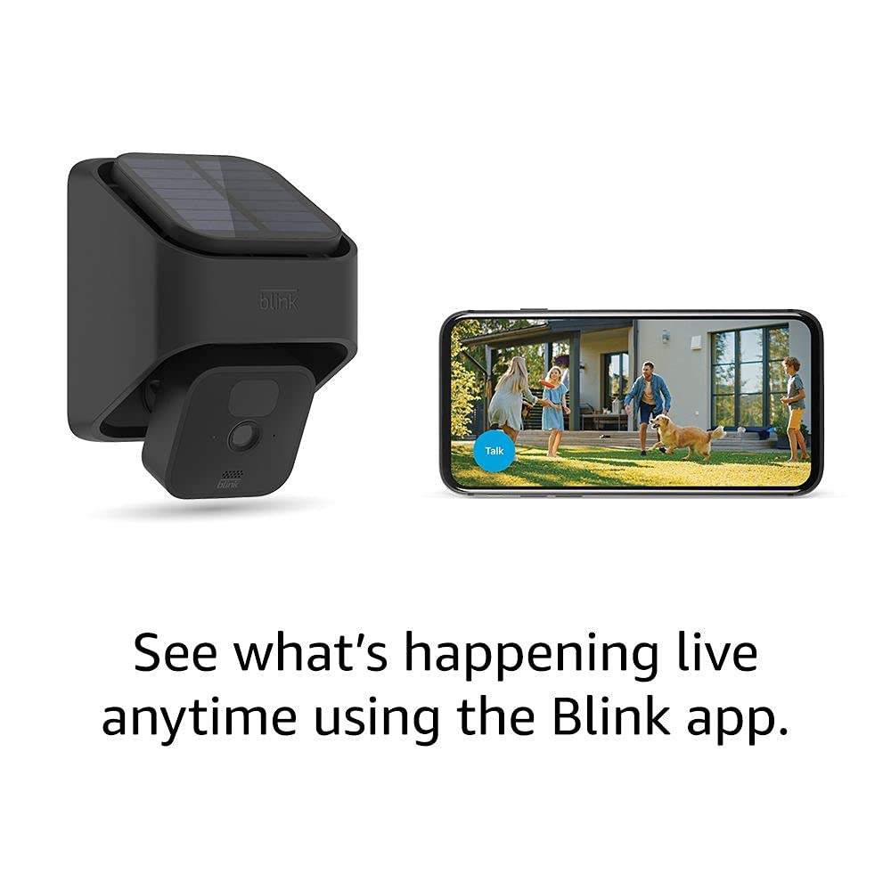 Blink Outdoor (3Rd Gen) + Solar Panel Charging Mount   Wireless, Hd Smart Security Camera, Solar Powered, Motion Detection   Add