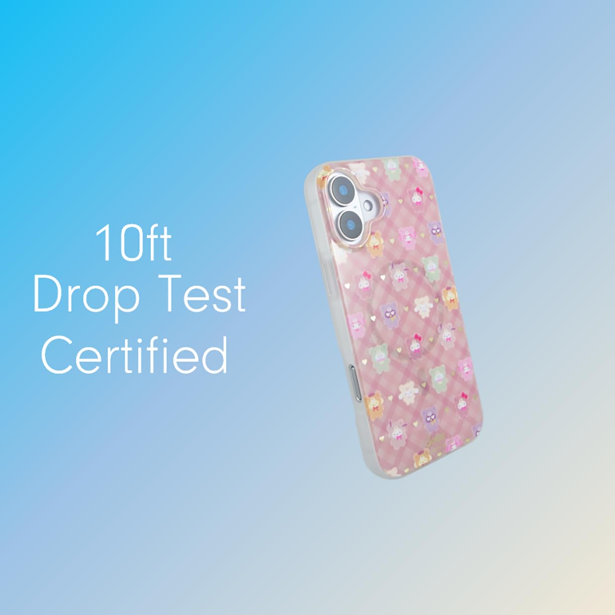 Sonix X Sanrio Case For Iphone 16 | Compatible With Magsafe | 10Ft Drop Tested | Hello Kitty And Friends Latte Bear