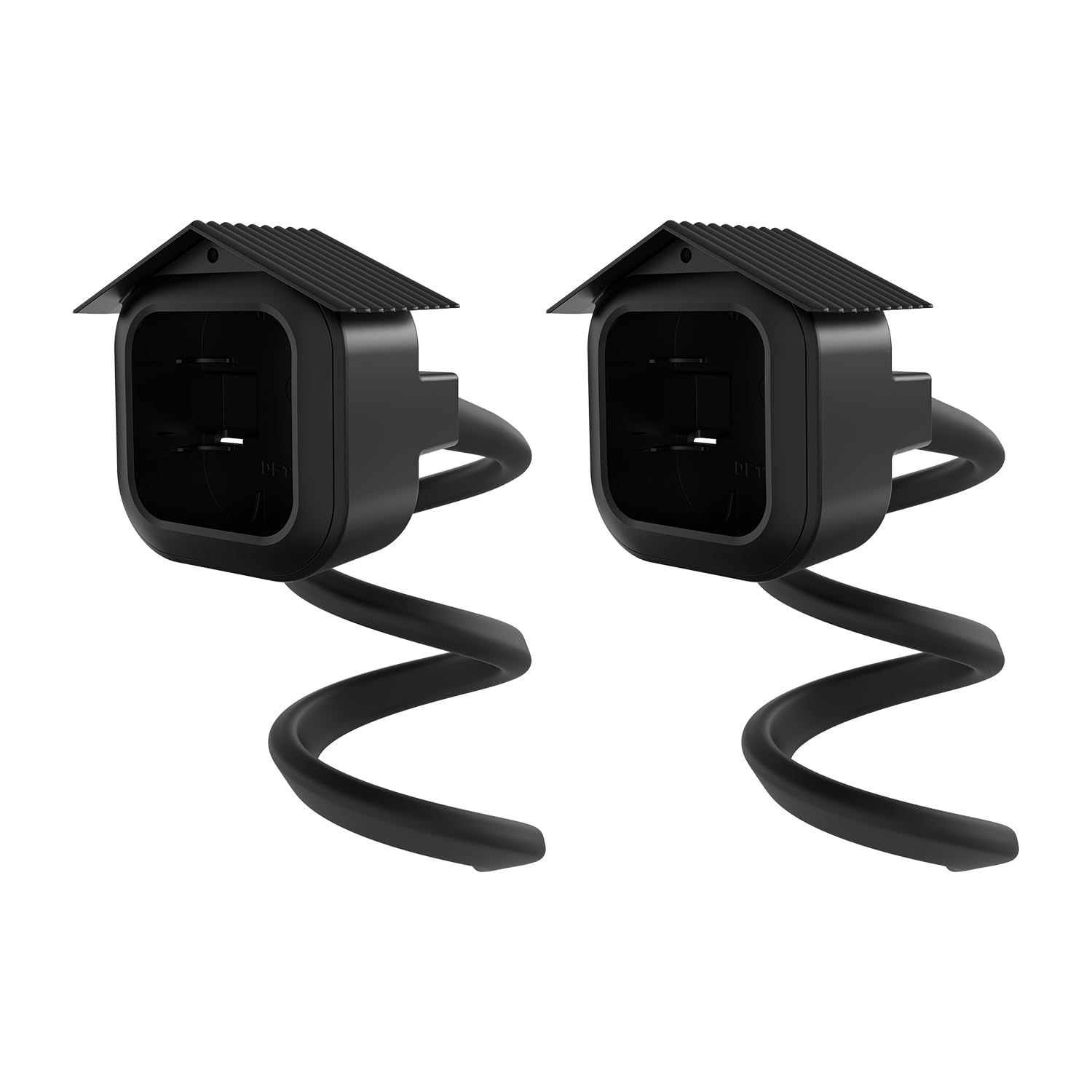 Holicfun Flexible Twist Mount and Weatherproof Cover for Blink Outdoor 4 (4th Gen) Camera - Black, 2 Pack