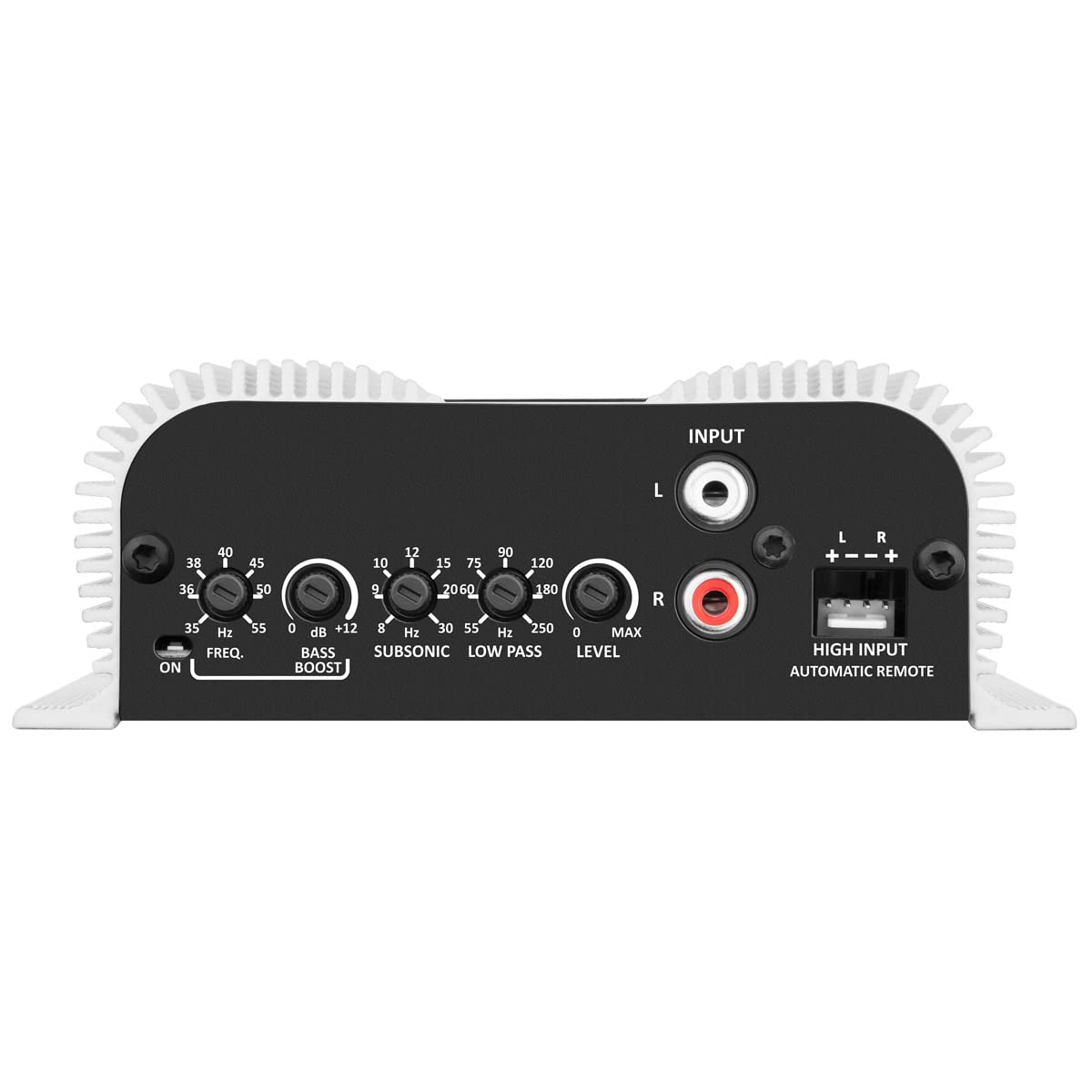 Taramps Bass 400 2 Ohms Monoblock Amplifier 400 Watts Rms 1 Channel 14.4Vdc Out Power Full Range, Great For Sub/Bass   Rca/High