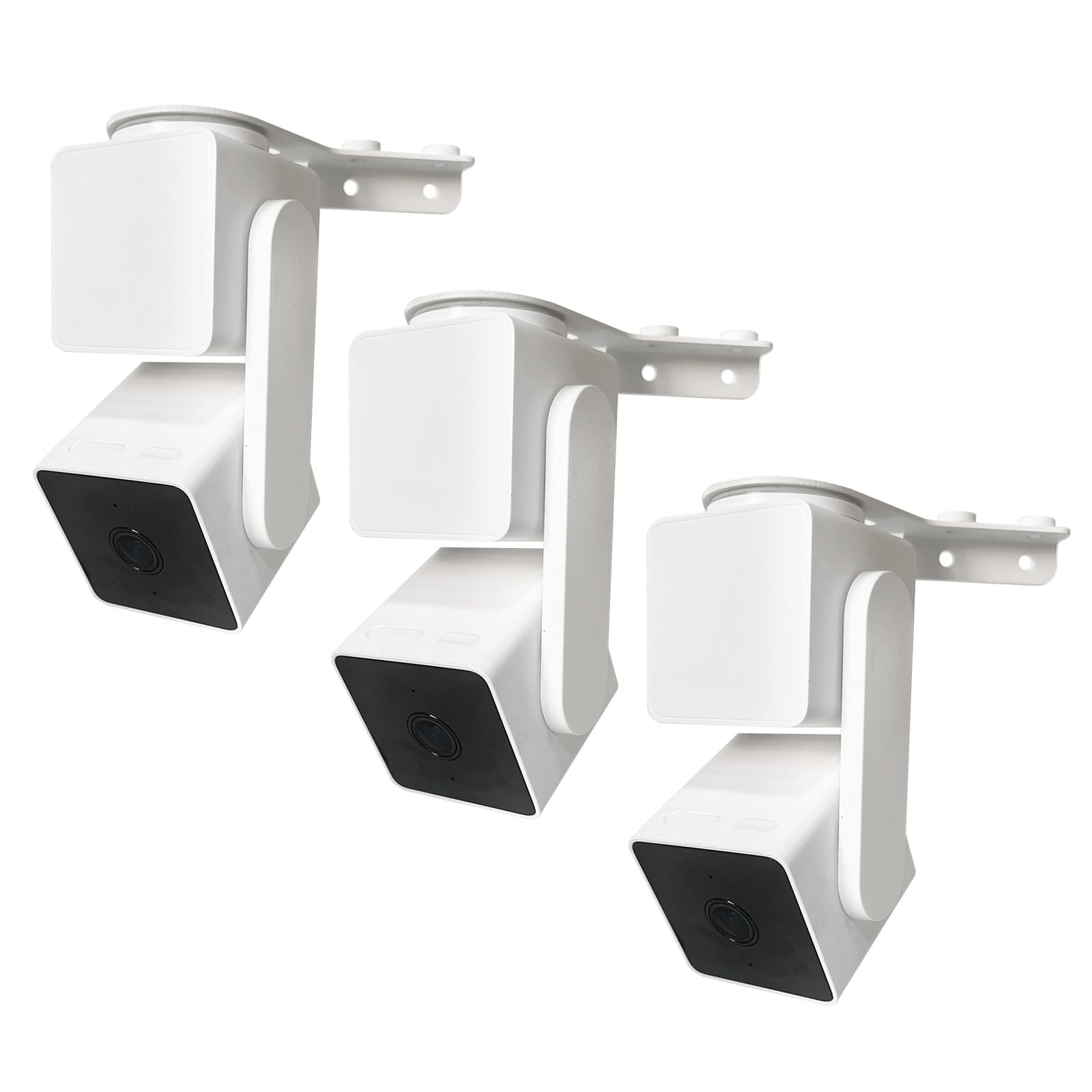 Allicaver Wyze Cam Pan V3 Mount, Wyze Cam Pan 270+ Degrees Outside Corner Wall Mount Bracket, Suitable For Wyze Pan Cam V3 Effec