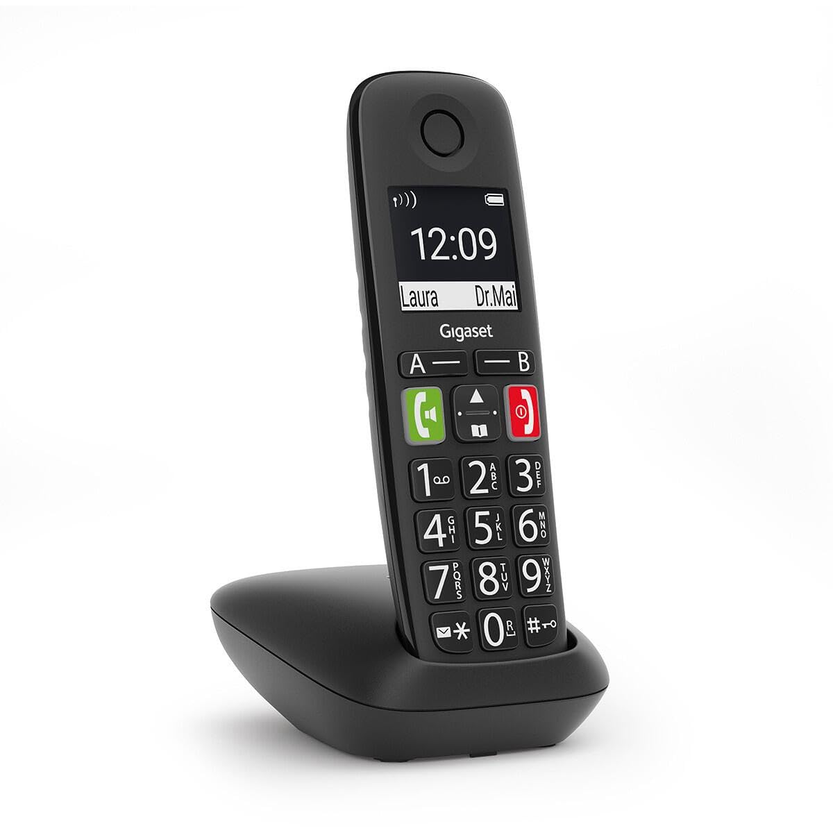 Gigaset E290HX DECT VoIP Phone Black