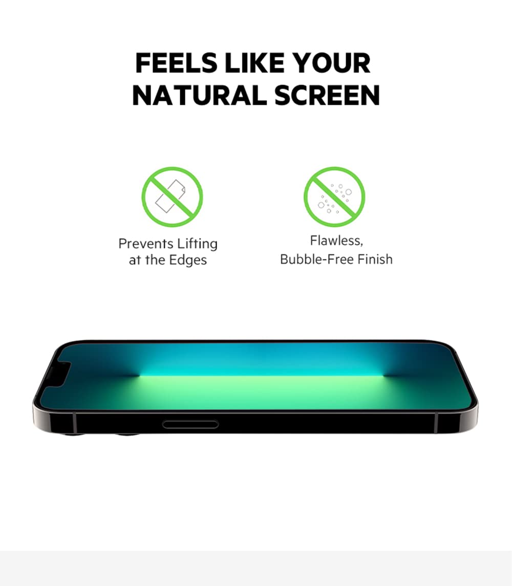 Belkin iPhone 12 Pro Max Screen Protector TemperedGlass Privacy Antimicrobial Treated, Clear (OVA031zz)