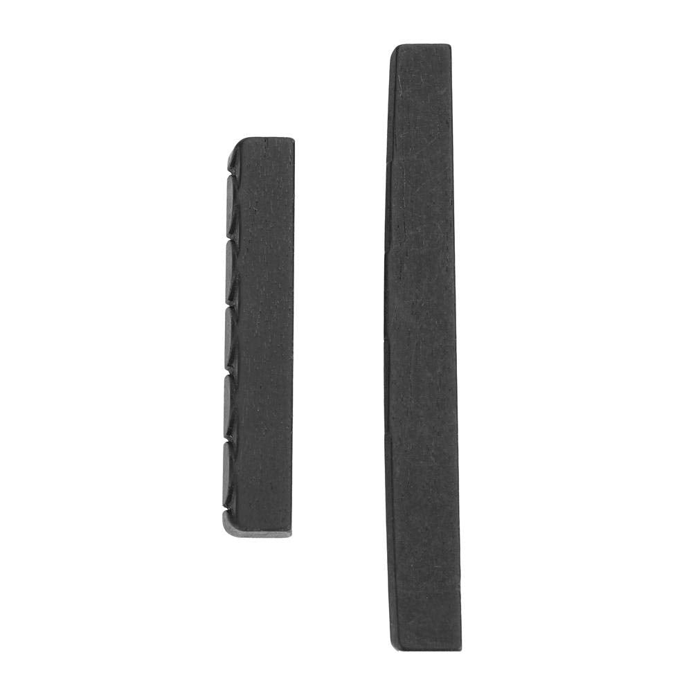 Life Guitar Ebony Nut And Saddle, 1 Set 2 Pcs Ebony Nut And Saddle For Classical Guitar Parts For Acoustic Guitar Nut