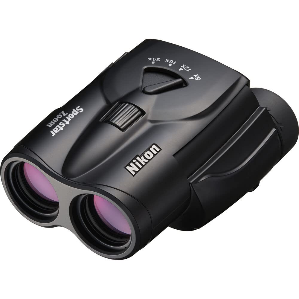 Nikon Binoculars Sportstar Zoom 8-24  25 Black, Small