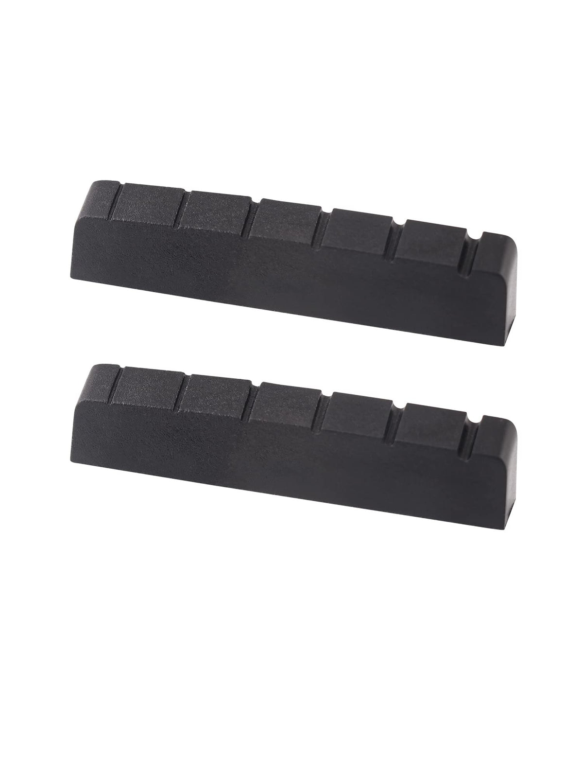 Metallor 6 String Graphite Guitar Nut Pre-Slotted Top Nut Compatible With Les Paul Lp Sg Style Electric Guitar Or Acoustic Guita