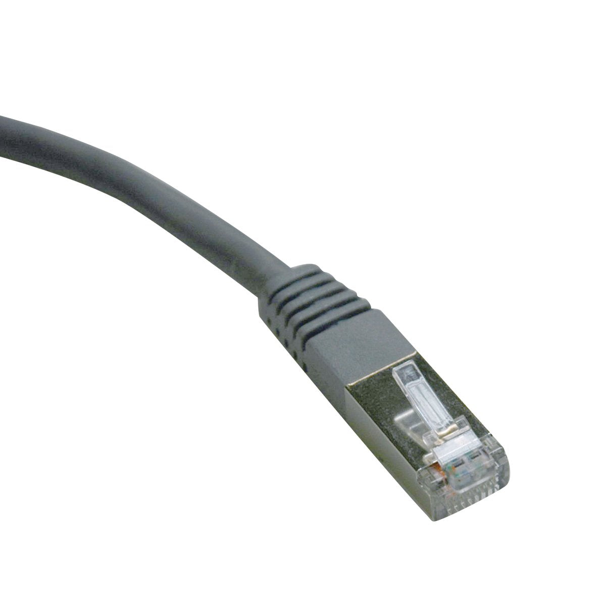 Tripp Lite Cat6 Gigabit Molded Shielded Patch Cable (Rj45 M/M)   Gray, 7 Ft.(N125 007 Gy)