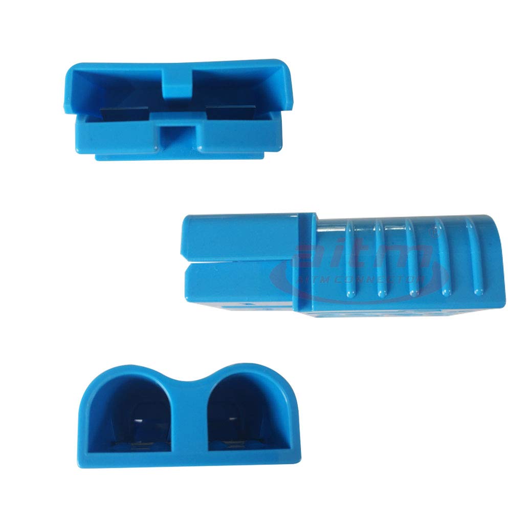 120A Battery Connector Quick Connect Battery Modular Power Connectors Quick Disconnect (Blue)