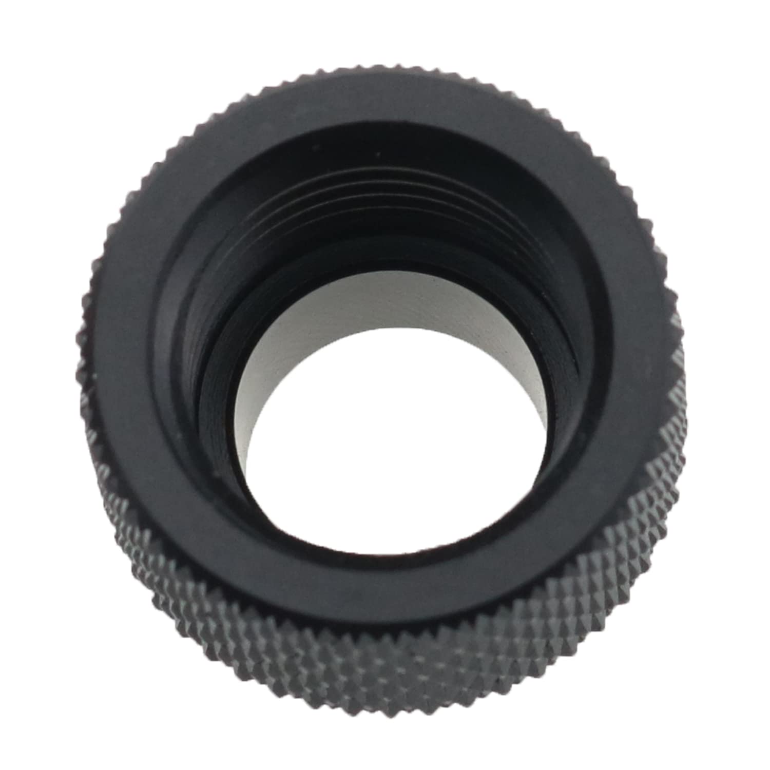 Czqc Water Cooled Extension Connector 2Pcs G1/4'' 10Mm Male To Female Extender Fitting Black