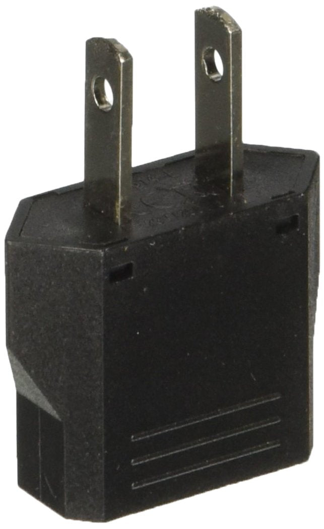 Ckitze European To American Usa Outlet Plug Adapter Socket (Black)