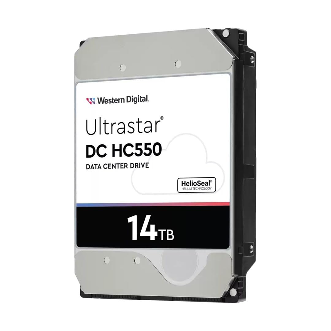 Western Digital Hgst 0F38581 Ultrastar Dc Hc550 14 Tb Hard Drive   3.5 Internal   Sata (Sata/600)   Conventional Magnetic Record