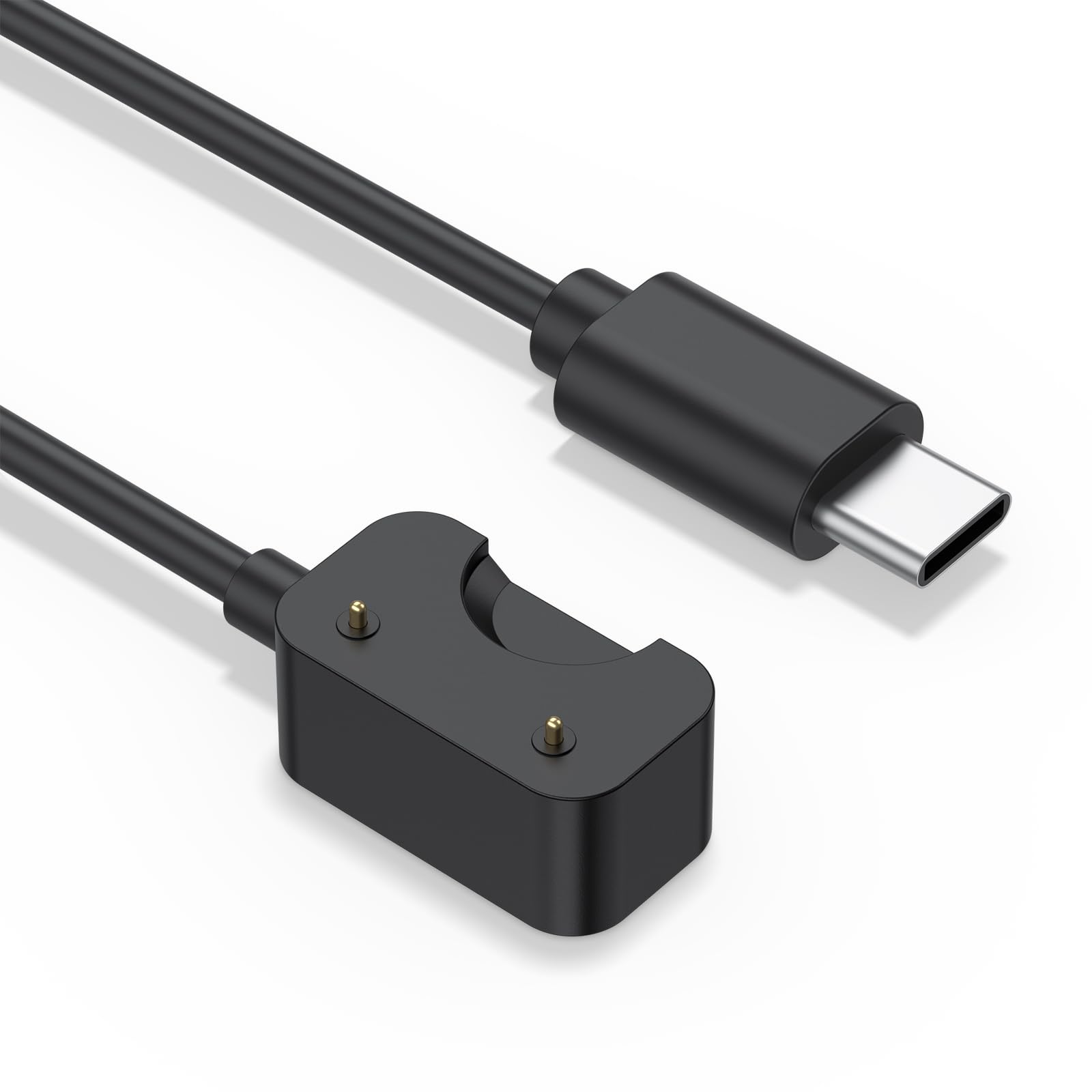 2 Pack Usb C Cable For Samsung Galaxy Fit 3 Charger, 3.3Ft Magnetic Charging Cable Dock Stand For Galaxy Watch Fit 3 Sm-R390 Sma