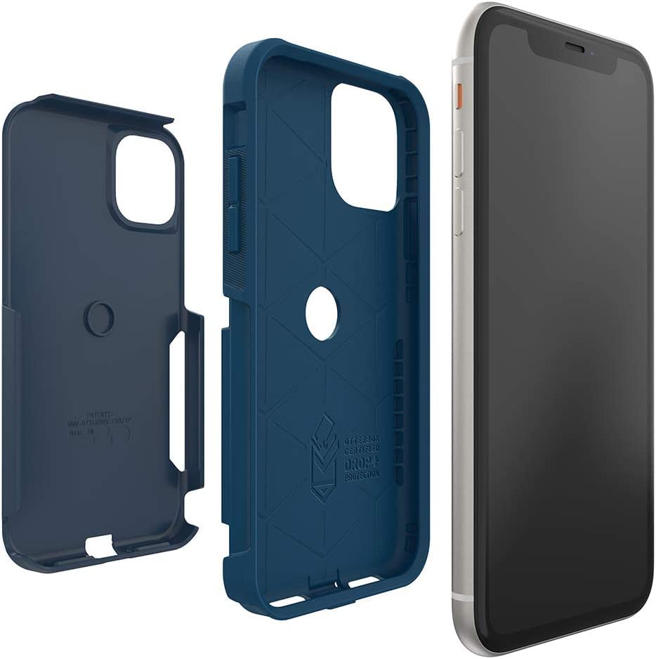 Otterbox Commuter Series Case For Iphone 11 (Only)   Non Retail Packaging   Bespoke Way (Blazer Blue/Stormy Seas Blue)