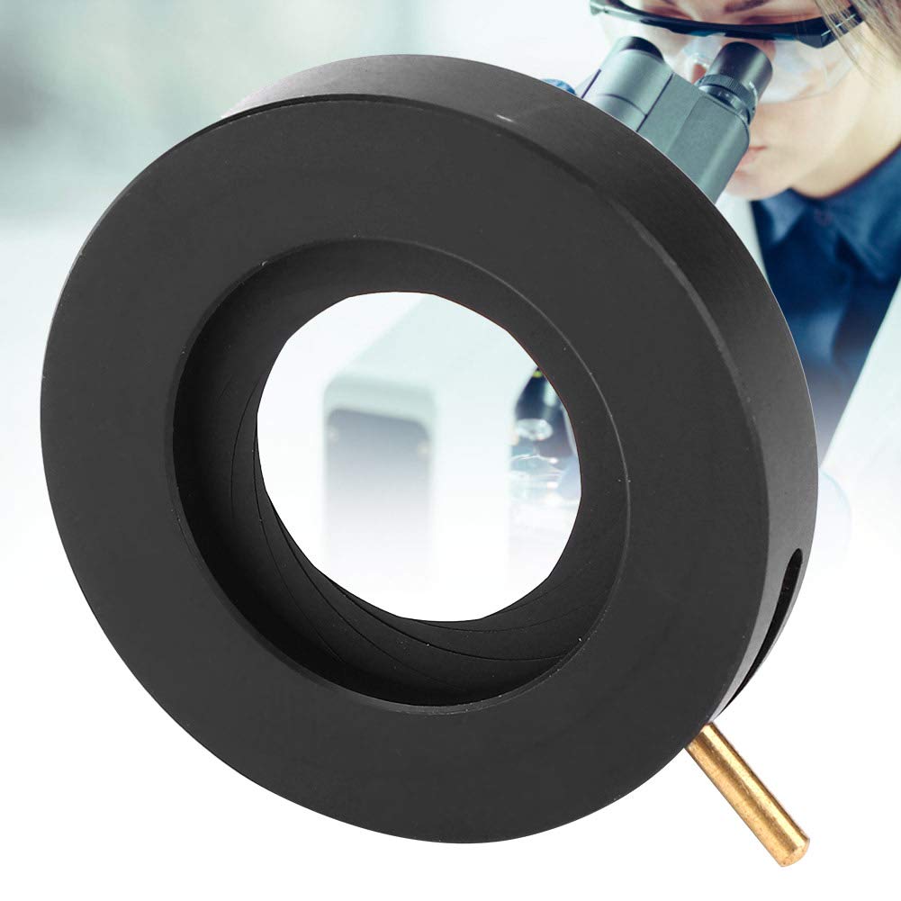 Microscope Lens Adapters, Iris Diaphragm Microscope Iris Adapter Aperture Adjustable Lens Optical Diaphragm For Laboratory Micro