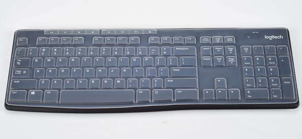 Keyboard Cover For Logitech K270 Mk270 Keyboard, Logitech K270 Mk270 Silicone Protective Covers Skin