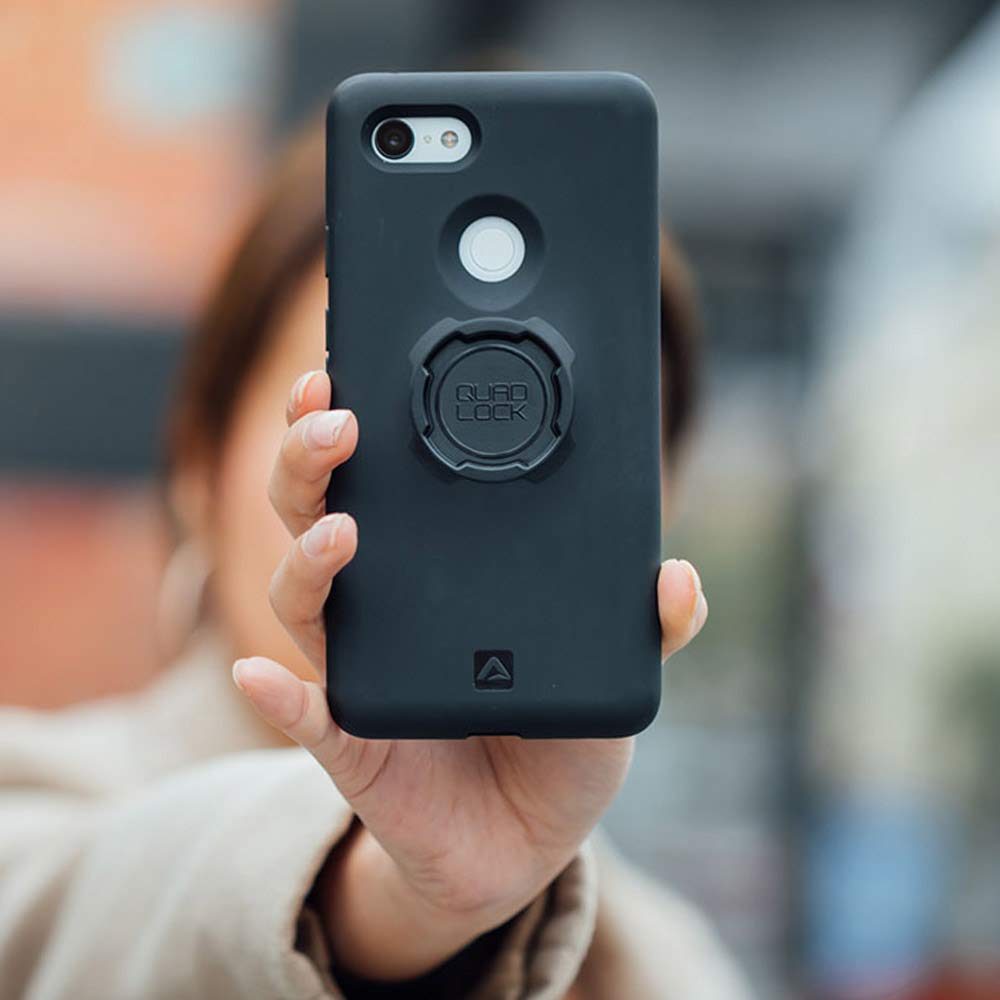 Quad Lock Case for Google Pixel 6 - Black Thermoplastic Polyurethane, Model QLC-PIX6