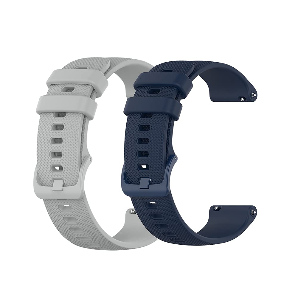 Yeejok Compatible For Fossil Gen 6/5E 44Mm Bands Silicone, Replacement 22Mm Sport Watch Strap Compatible For Fossil Men'S Gen 5