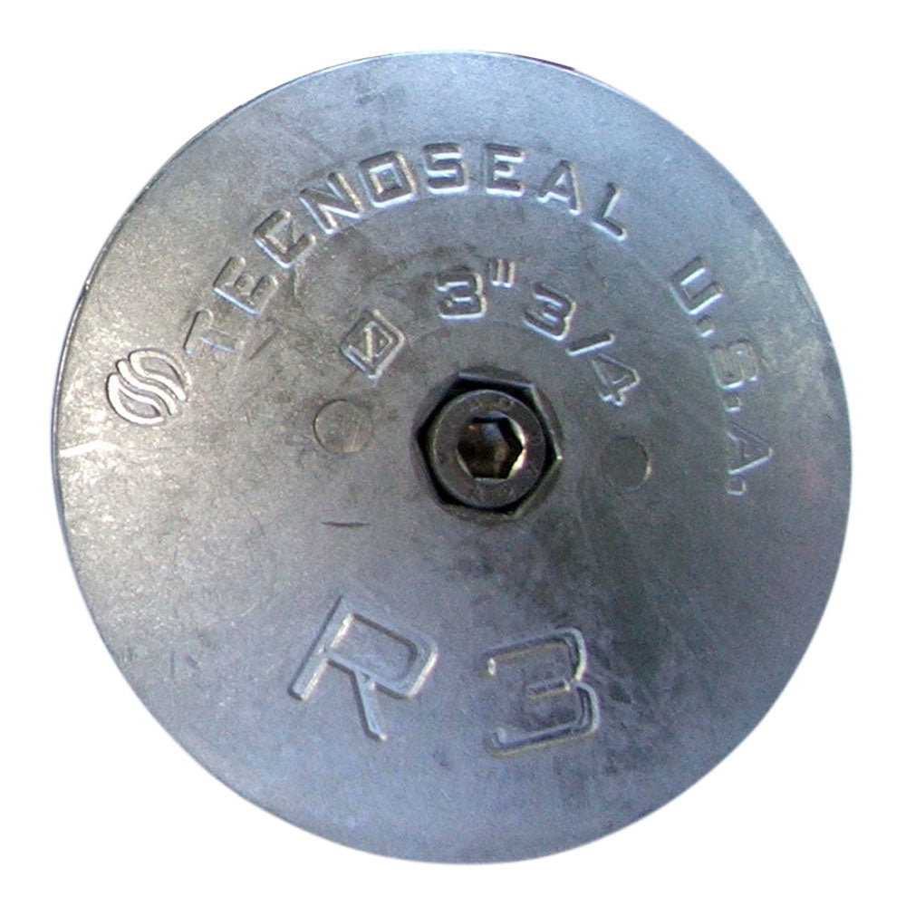 Tecnoseal R3Al Rudder Anode - Aluminum - 3-3/4'' Diameter,WBAUVA001344277