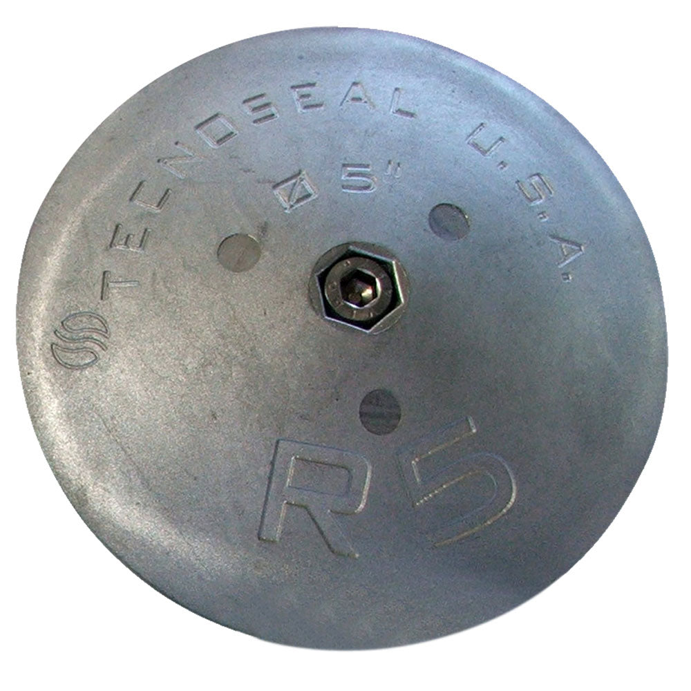 Tecnoseal R5Mg Rudder Anode - Magnesium - 5'' Diameter,WBAUVB00KC62YYC
