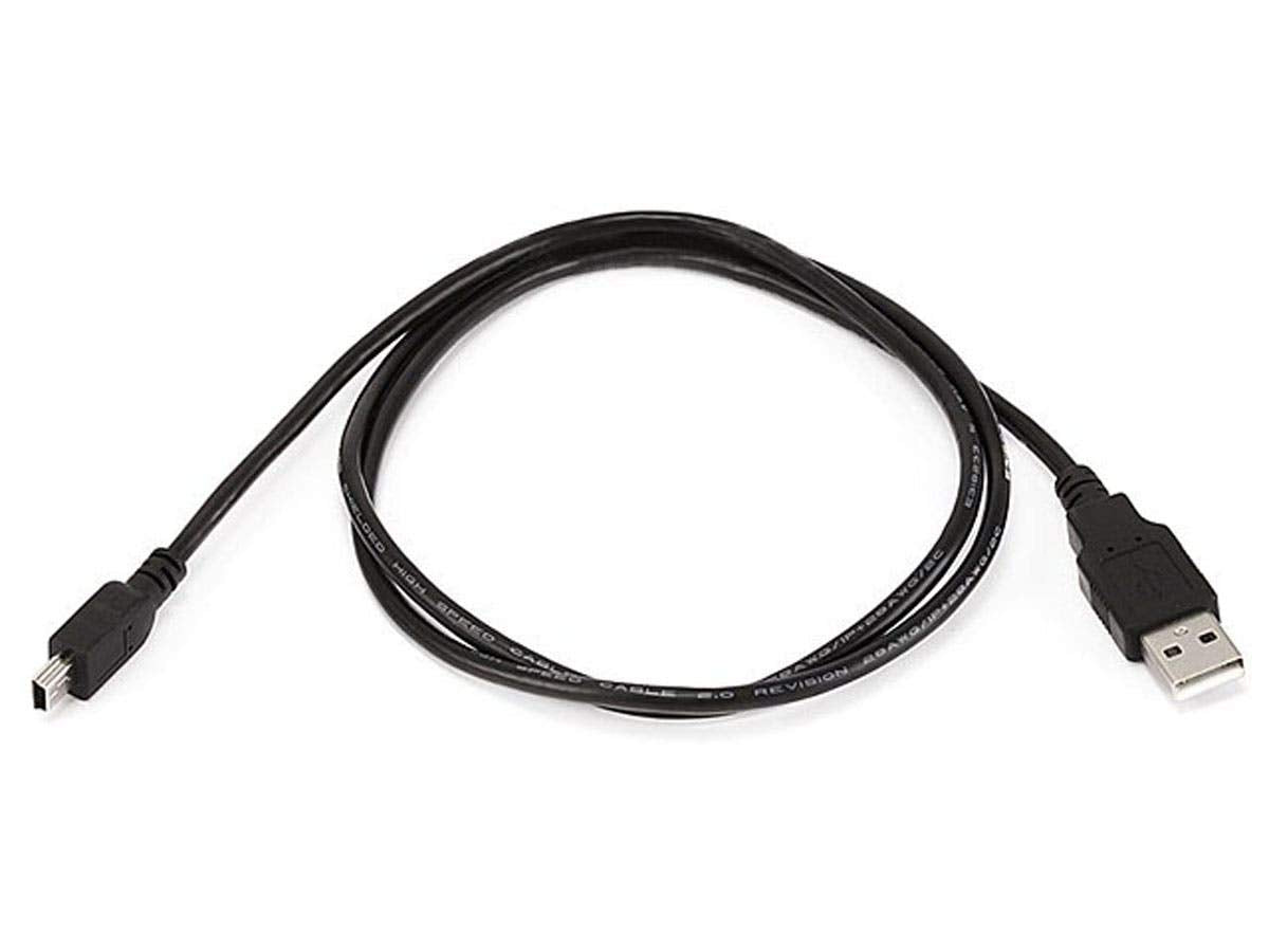 Monoprice 3 Feet Usb A To Mini B 5Pin 28/28Awg Cable (103896) Black