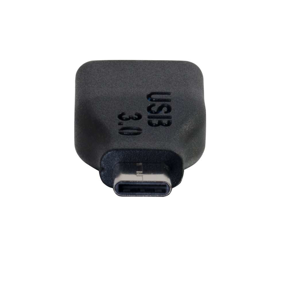 C2G USB 3.0 Adapter USB C to A Black 1.5 Inches 28868