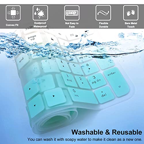 Yongmai Keyboard Cover Silicone For Logitech Craft, Keyboard Cover For Logitech Mx Keys Advanced Wireless Illuminated Keyboard,