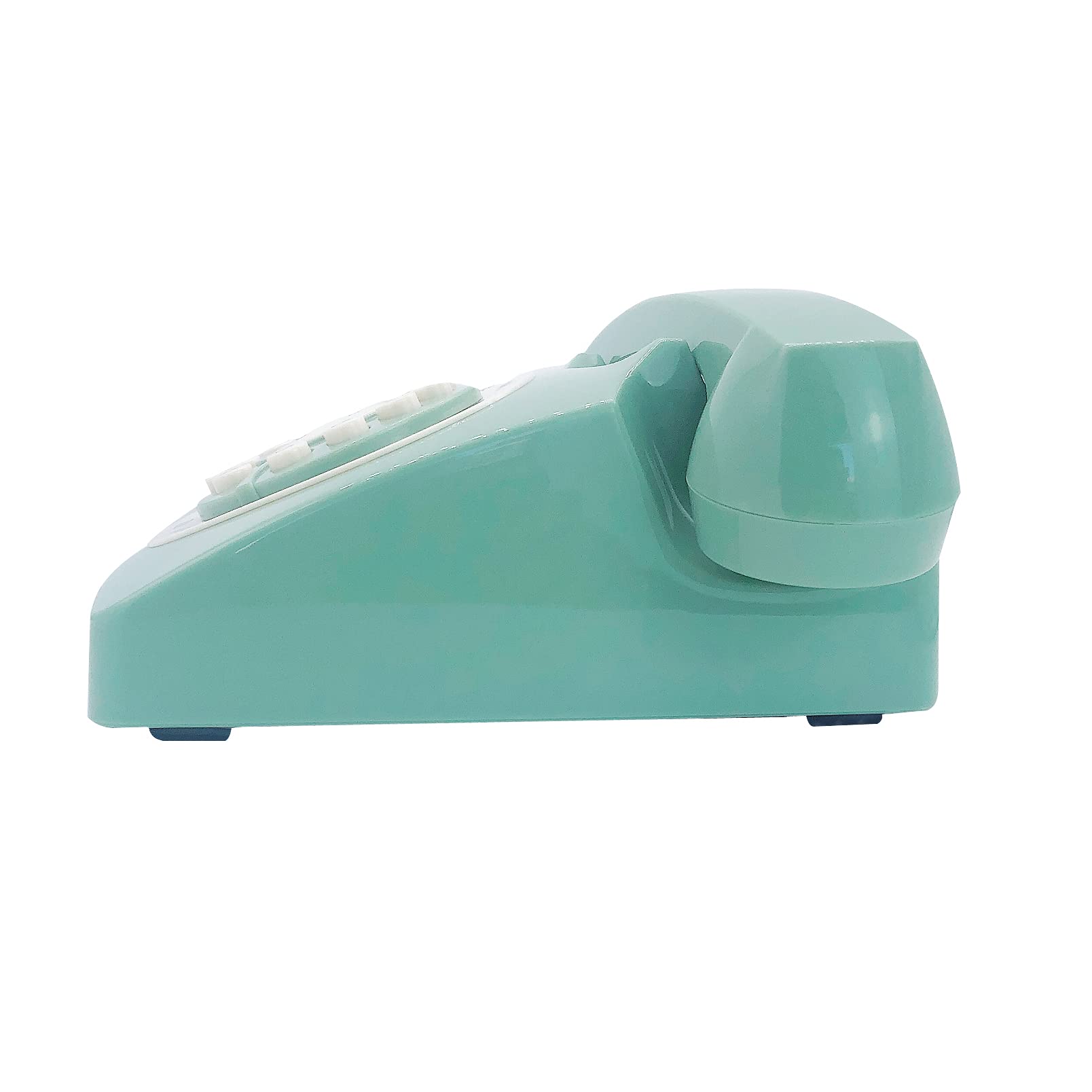 Benotek Beneno Retro Landline Telephone Green Classic Rotary Design Old Fashioned Corded Desk Phone With Ringer For Home And Off