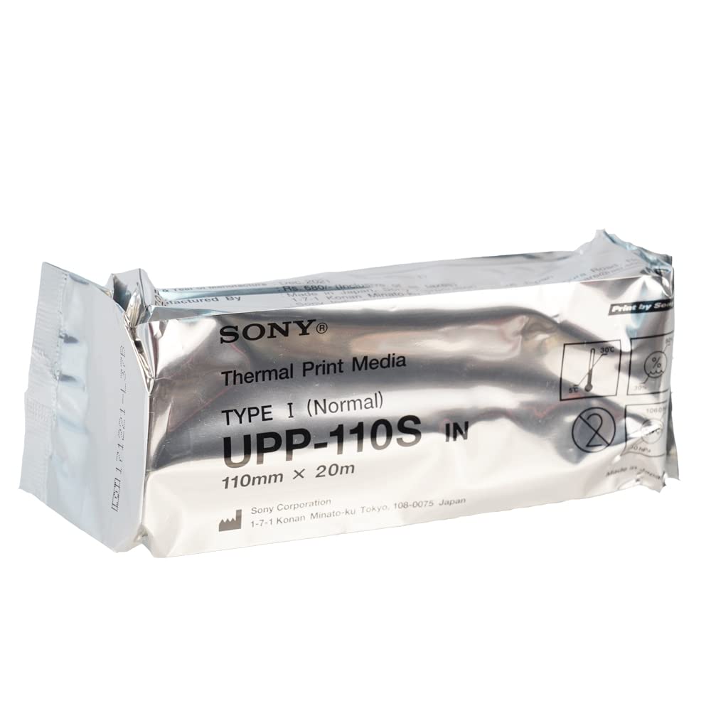 OTICA Sony Thermal Paper Print Media Paper Upp110S TypeI Size 110Mm X 20M (Normal) For Use In UpX898Md|D898Md|D898Dc|897Md|D