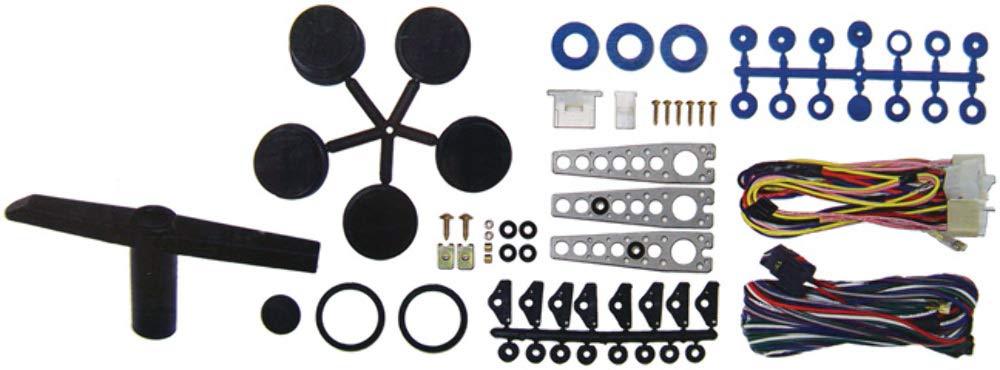 Power Window Kit;Universal With 7 Switches;For 4 Windows