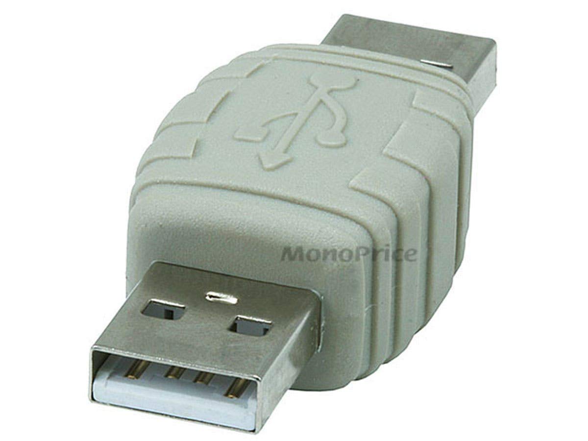 Monoprice Usb 2.0 A Male To A Male Gender Changer Adapter (104812)