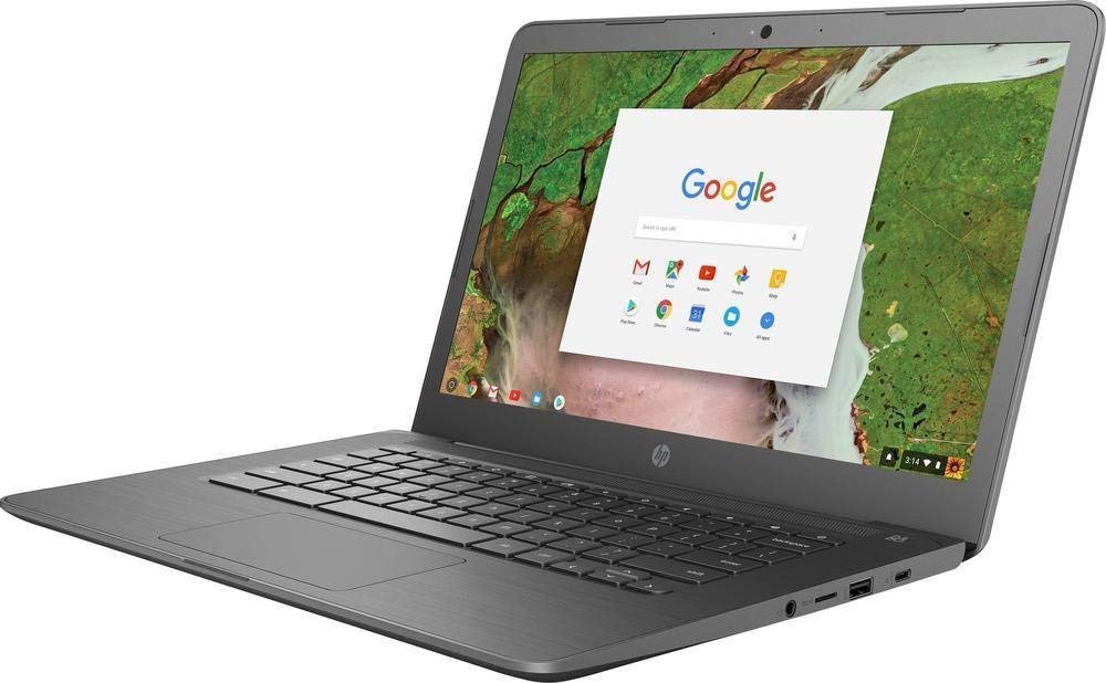 2018 Hp 14 Chromebook 14'' Hd Touchscreen Widescreen Laptop Computer, Intel Celeron N3350 Up To 2.4Ghz, 4Gb Memory, 32Gb Emmc Fl