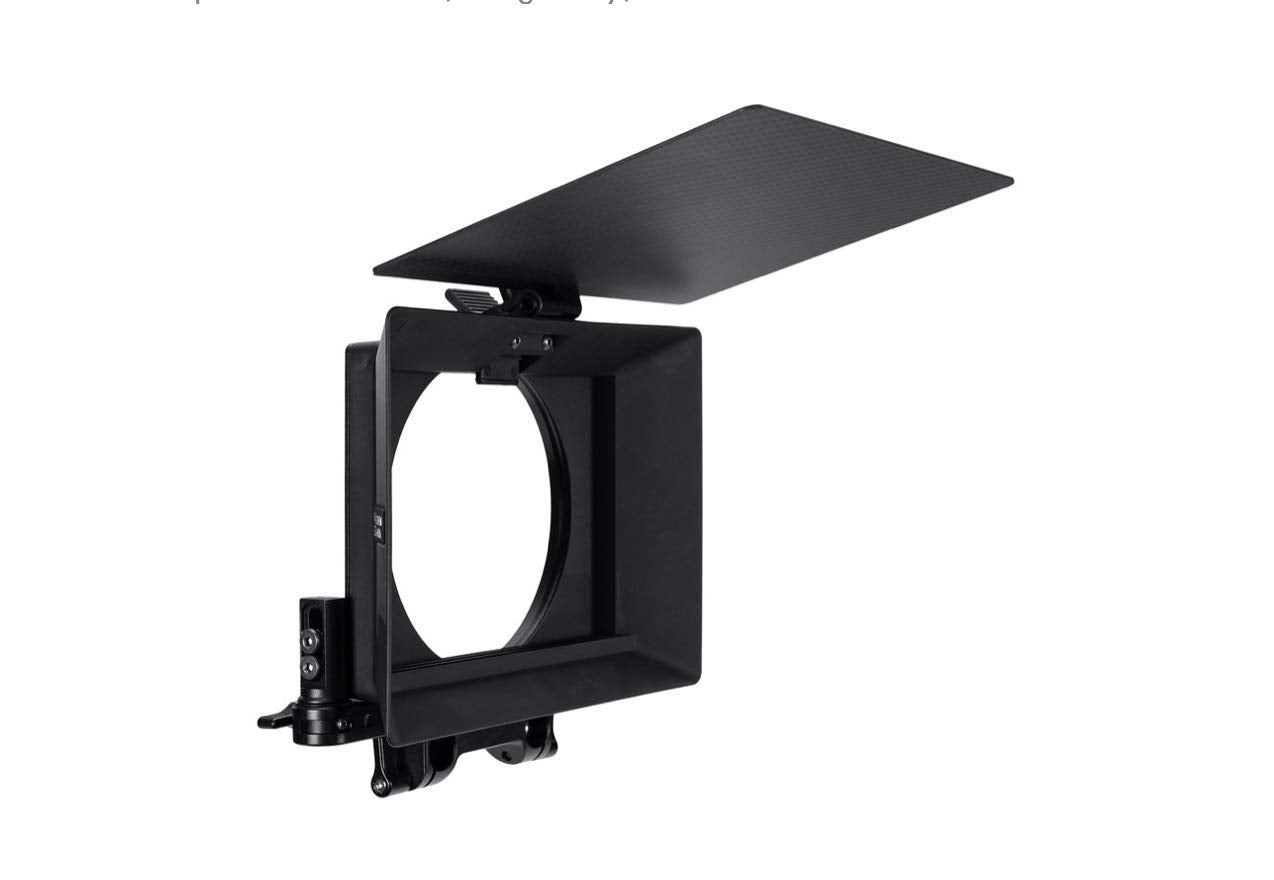 Wooden Camera Lightweight Zip Box Pro 4X5.65 Matte Box With Swing-Away Bracket, Interchangeable Mounting Backs System, Supports