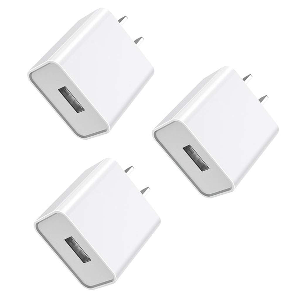 Merom 5V 2A Power Adapter For Outdoor Wyze Nest Cam, Blink Mini Pan, Ring Spotlight, Ring Stick Up Cam, Kasa, Google Nest, Blink Indoor, Arlo Pro Cam | Security Camera Wall Charger Plug 3 Packs