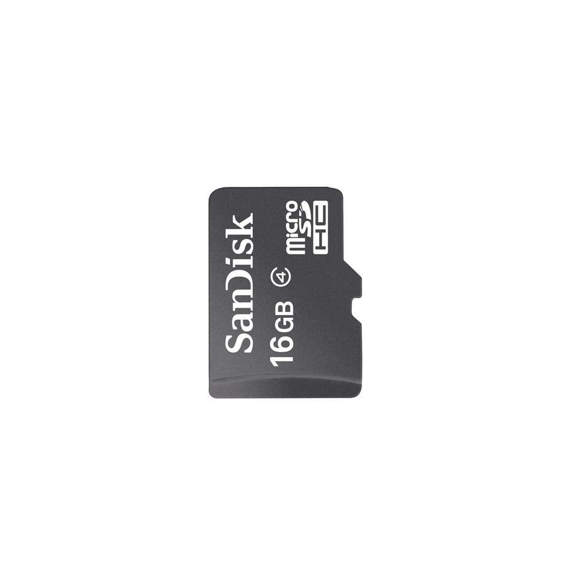 Sandisk 16 Gb Class 4 Microsdhc Flash Memory Card