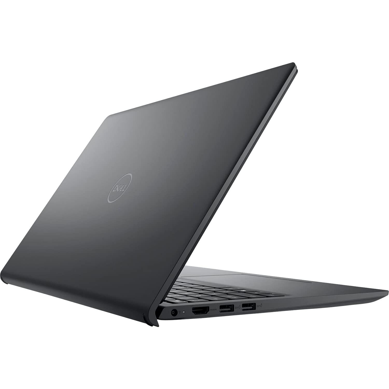 DELL Inspiron Laptop, 15.6' HD Display, AMD Ryzen 5 3450U Processor, 32GB RAM, 1TB SSD, Webcam, HDMI, SD Card Reader, Wi Fi, Windows 11 Home, Carbon Black