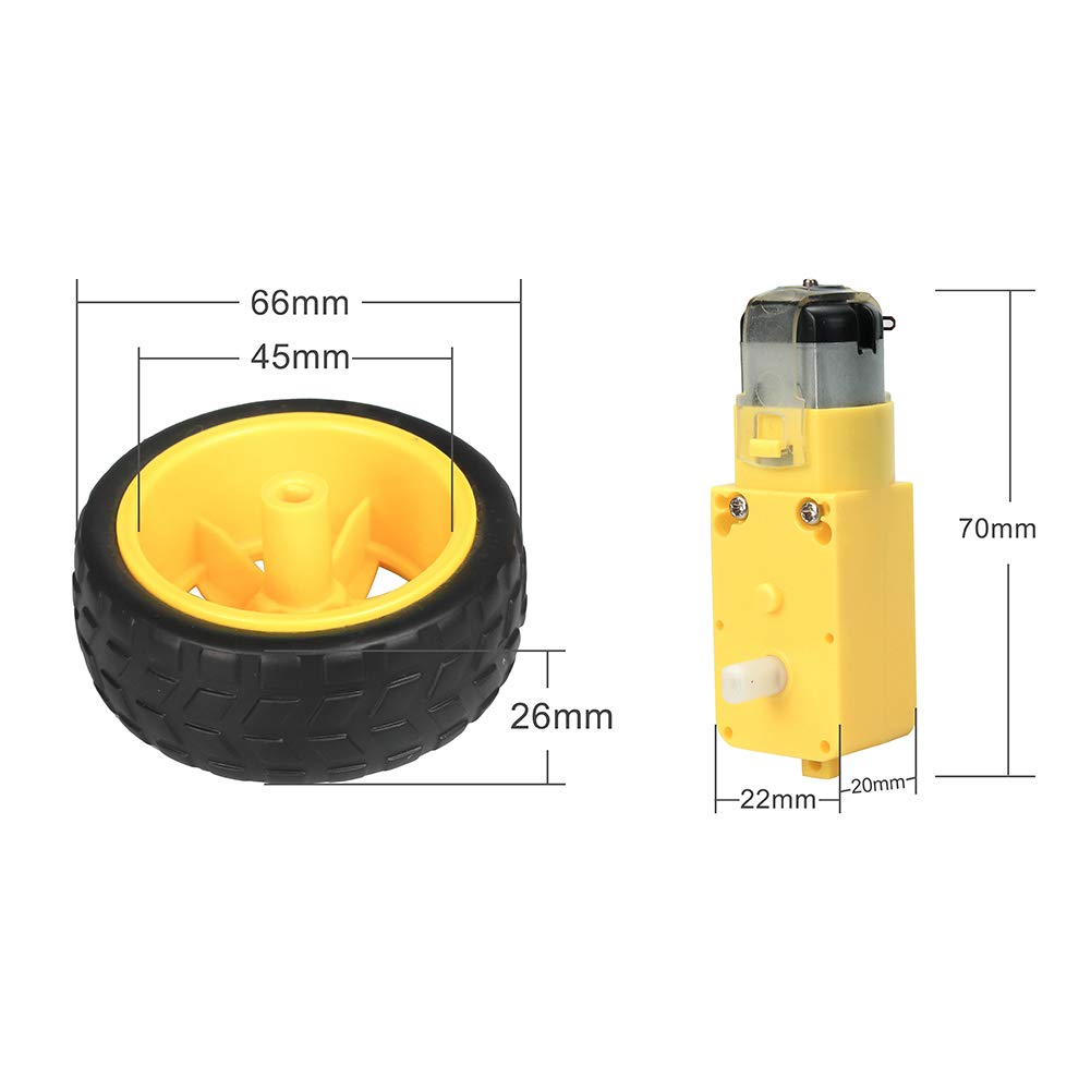 Keeyees L298N Motor Drive Controller Board Stepper Motor Control Module Dual H Bridge With Dc Motor And Smart Car Wheel Compatible With Arduino