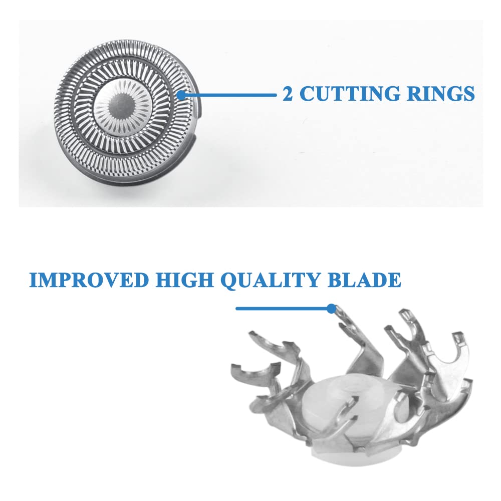 Shaver Replacement Blades,Electric Razor Replacement Head,4 Pack