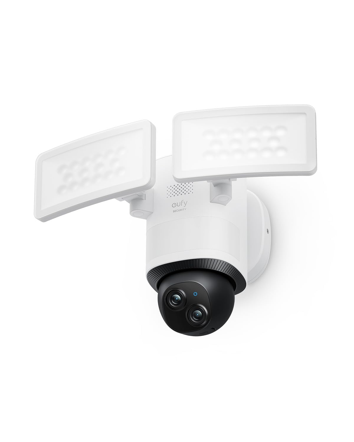 Eufy Security Floodlight Camera E340 Wired, Security Camera Outdoor, 360 Pan & Tilt, 24/7 Recording, 2.4G/5G Wi Fi, 2000 Lm, Mot