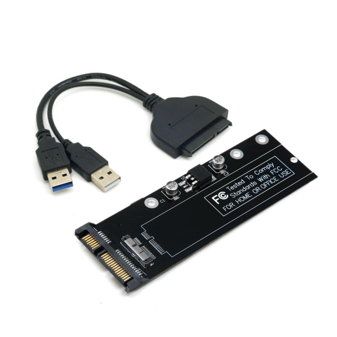 Chenyang 12+6Pin Mac Ssd To Sata Hard Disk Drive Adapter With Usb Data Cable For 2010 2011 Mac Air A1369 A1370 Ssd