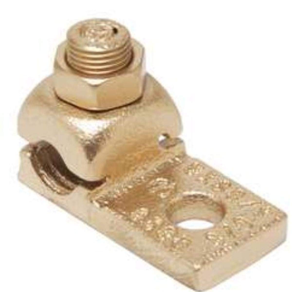 Burndy Qa8C B Qiklug Terminal, 14 Sol.   8 Str. Commercial Conductor, 4 14 Navy Conductor, 9/16'' Width, 1 3/8'' Length, 11/16''