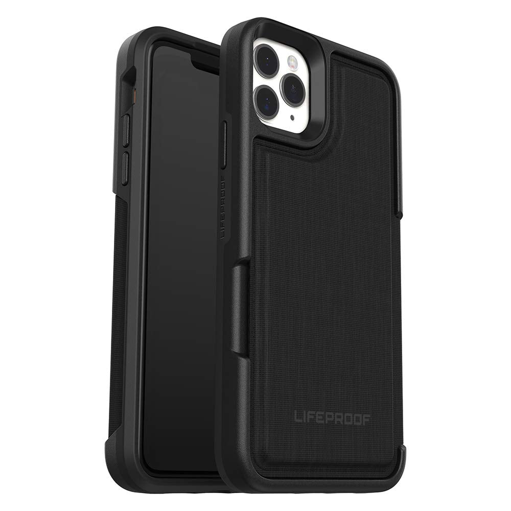 Lifeproof Flip Series Wallet Case For Iphone 11 Pro Max   Dark Night (Black/Castlerock)