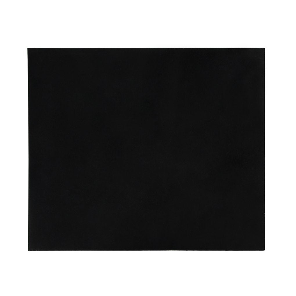 FLEOR 20x17cm Acoustic Pickguard Blank Material Self Adhesive Guitar Pick Guard Scratch Plate Sheet, Black
