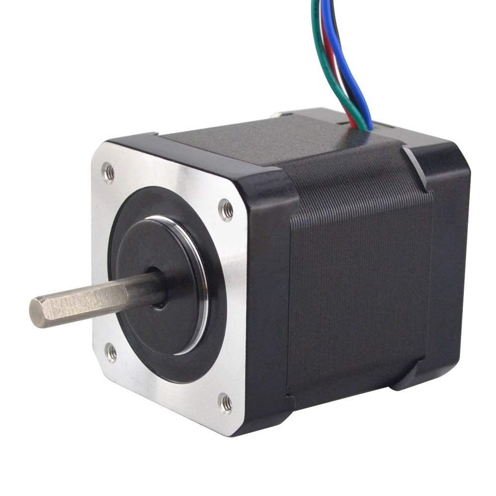 Stepperonline 5Pcs Nema 17 Stepper Motor Bipolar 2A 84Oz.In 48Mm 4 Lead For 3D Printer/Cnc