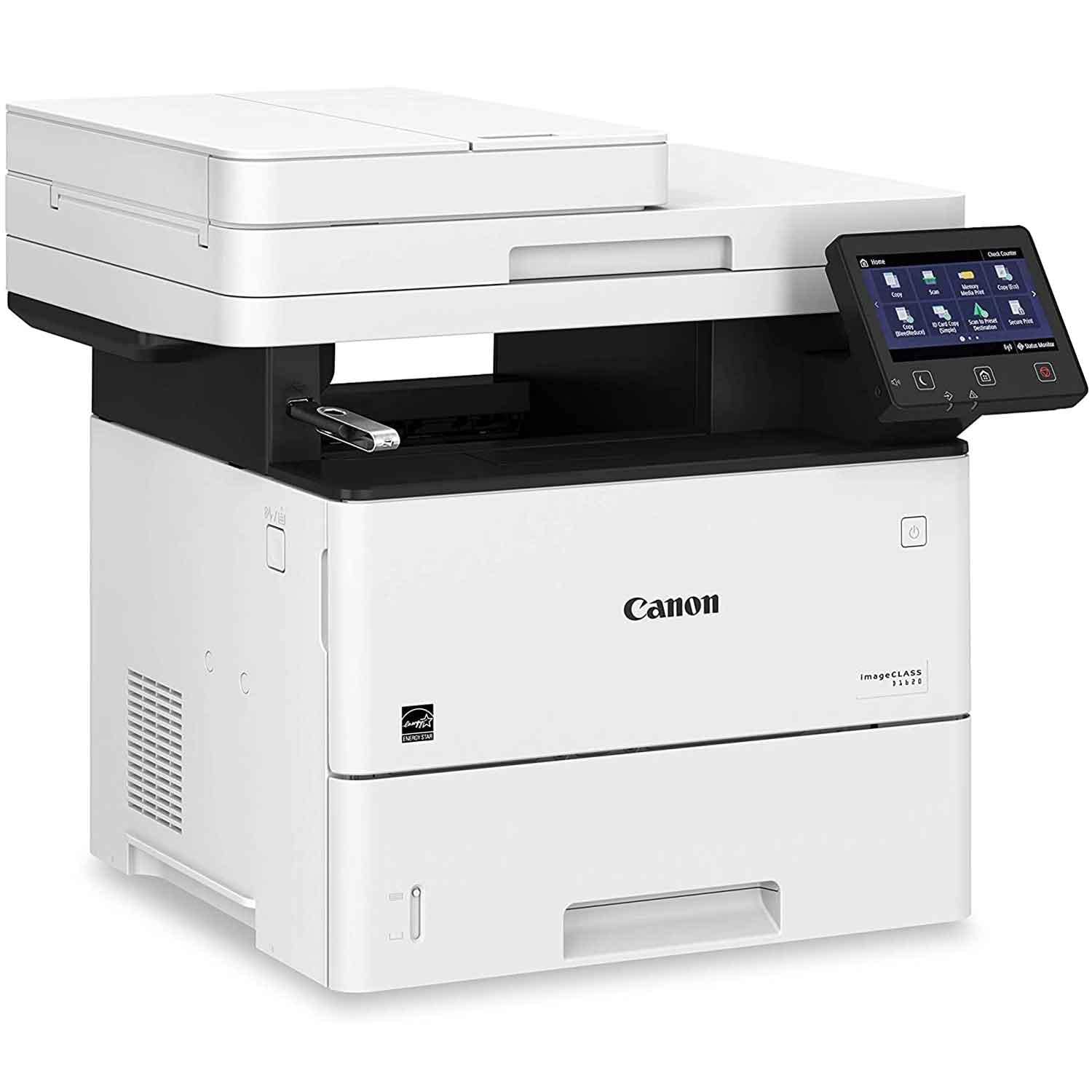 Canon Imageclass D1620 - Monochrome Duplex Wireless Laser Printer, Multifunction With Scanner, Copier, Automatic Document Feeder