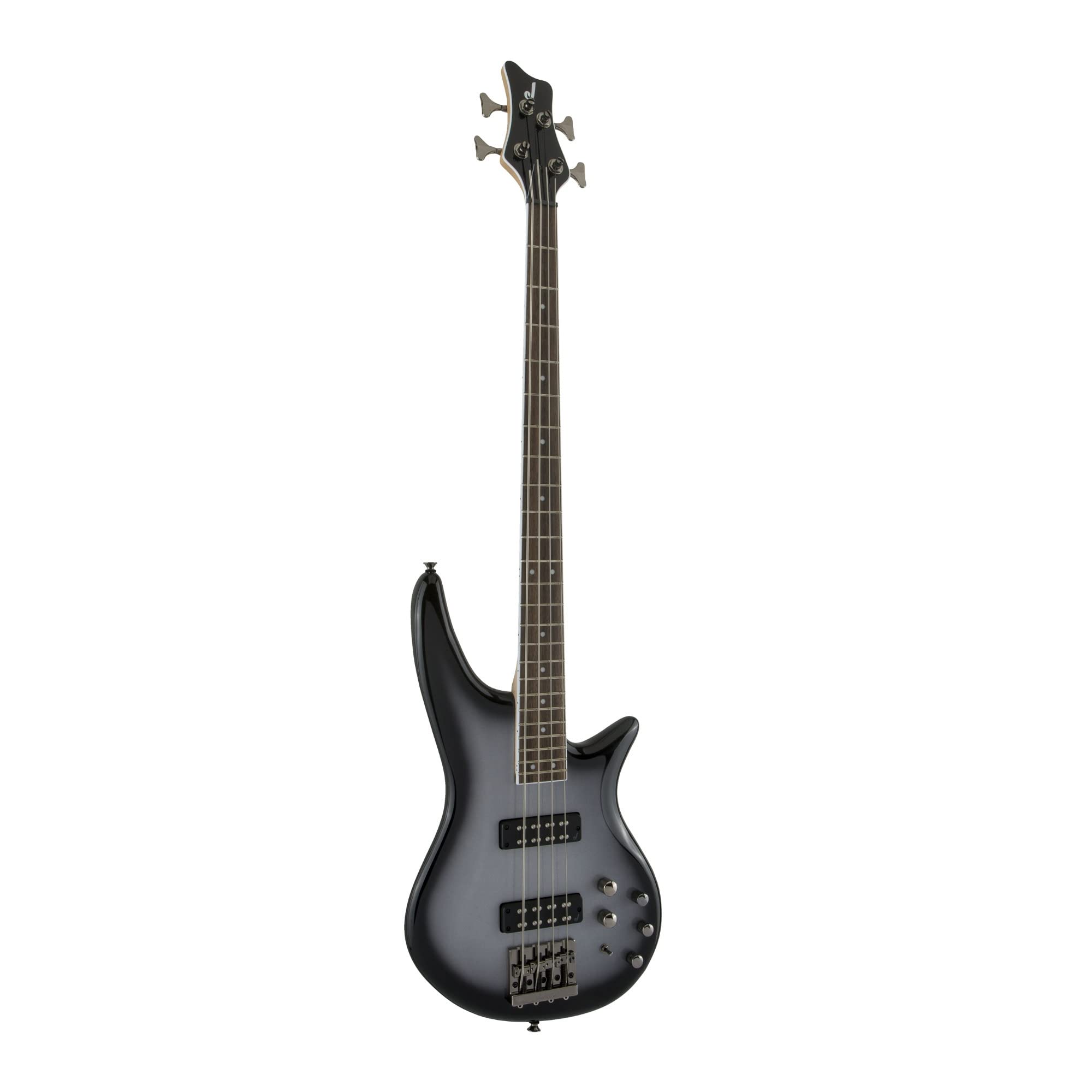 Jackson Js Series Spectra Bass Js3, Silverburst, Laurel Fingerboard