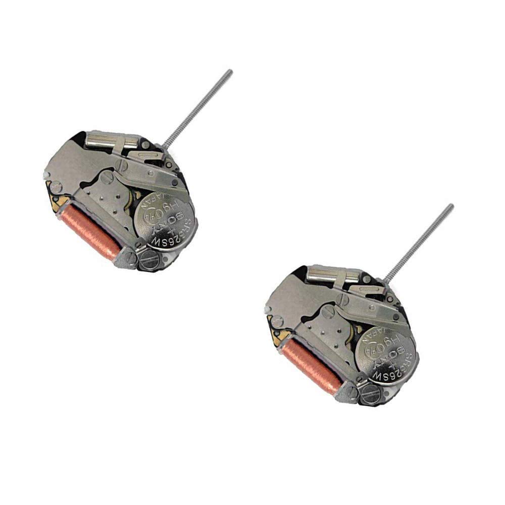 Ximimark 2Pcs 2035 Quartz Watch Movement Battery Included For Japan Miyota 2035 Replacement Repair